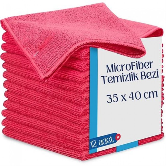 Renkmix Microfiber Temizlik Bezi 12 Adet Towel Design 718546