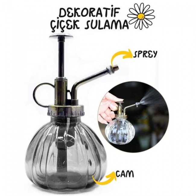 Renkmix Dekoratif Cam Bitki Sulama şişesi Ebristar Design 715727