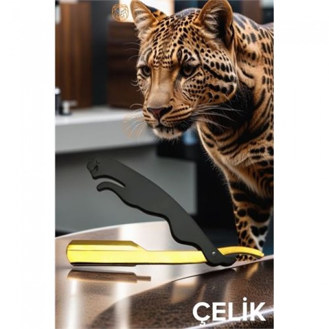 Renkmix Black Gold Leopard Ustura çelik Absolute Professional 719764