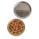 İndirimde Delikli çelik pizza ve lahmacun tepsisi orta boy -32  cm