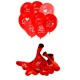 İndirimde Seni seviyorum yazılı 50 li kalp balon