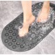 İndirimde Vantuzlu banyo kaydırmaz paspas- tırtıklı ayak duş matı silikon masaj pedi