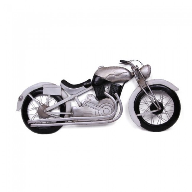 Son Fırsat El yapımı metal motosiklet pano 109 cm.